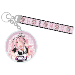 Tori Oriane Maid Cafe Lanyard Keychain