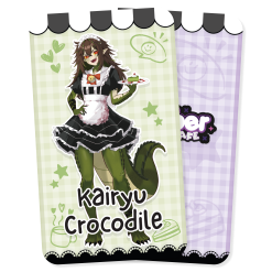 Kairyu Crocodile Maid Cafe Photocard