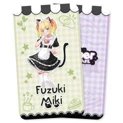 Fuzuki Miki Maid Cafe Photocard