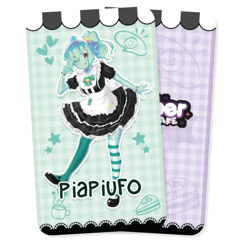 PiaPiUFO Maid Cafe Photocard