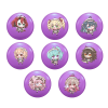 VTuber Indie Maid Cafe Gacha Button Pin Vol 1