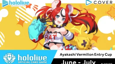 hololive OCG Trading Card Game – hBP06 Ayakashi Vermilion Entry Cup