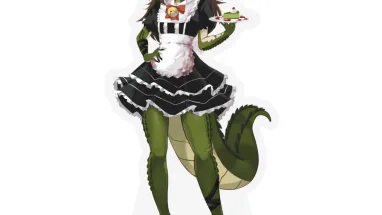 Kairyu Crocodile Life Size Standee