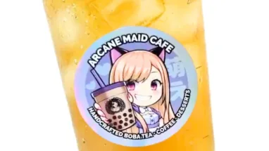 Mango Bubble Iced Tea