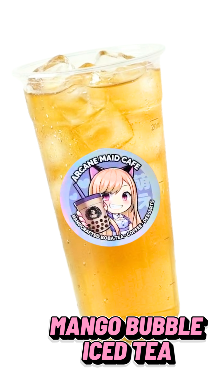 Mango Bubble Iced Tea
