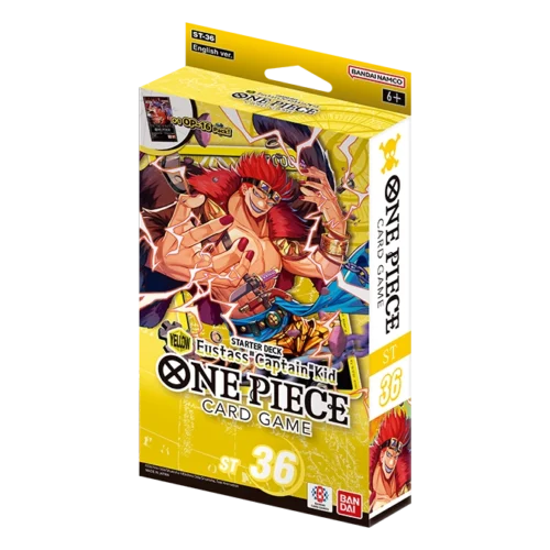 One Piece Card Game: Starter Deck – Yellow Eustass “Captain” Kid [ST-36]