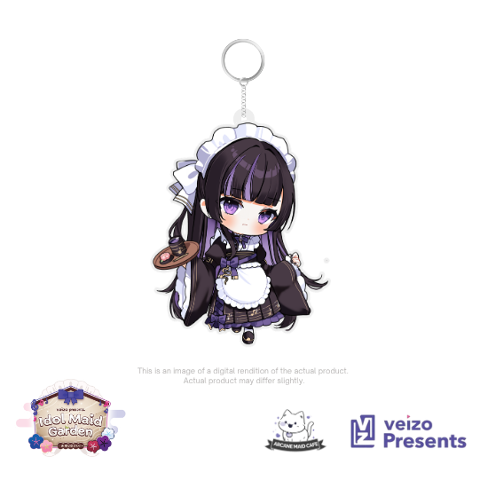 Fuzuki Miki Idol Maid Garden Keychain Maid Cafe (Copy)