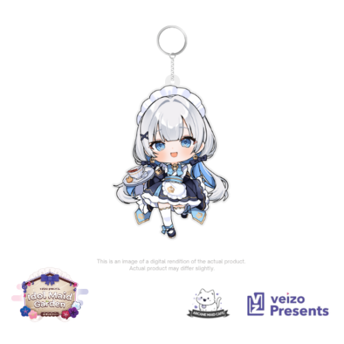 Hanamiya Rica Idol Maid Garden Keychain Maid Cafe (Copy)