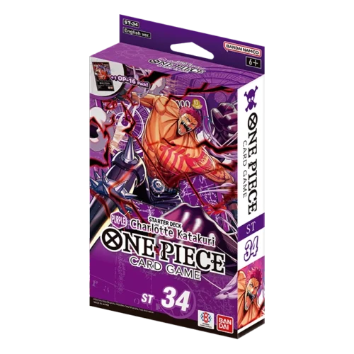 One Piece Card Game: Starter Deck – Purple Charlotte Katakuri [ST-34]