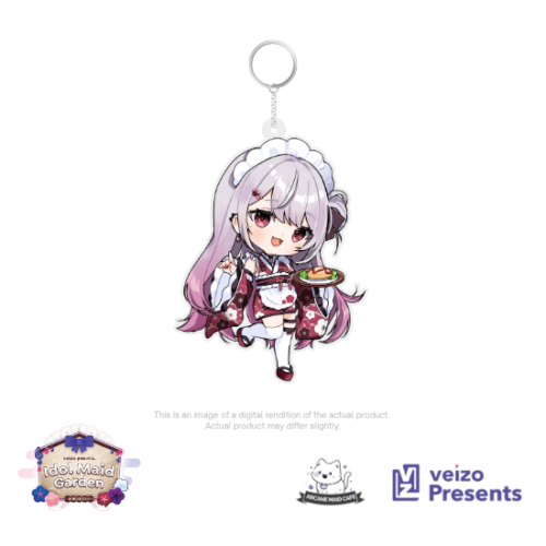 Ririsya Idol Maid Garden Keychain Maid Cafe (Copy)