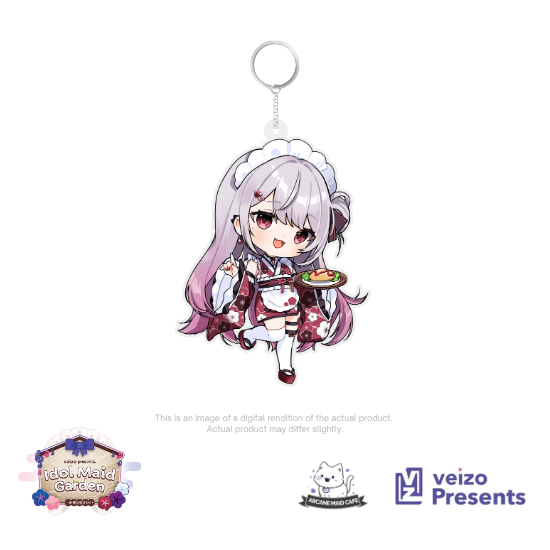 Ririsya Idol Maid Garden Keychain Maid Cafe (Copy)