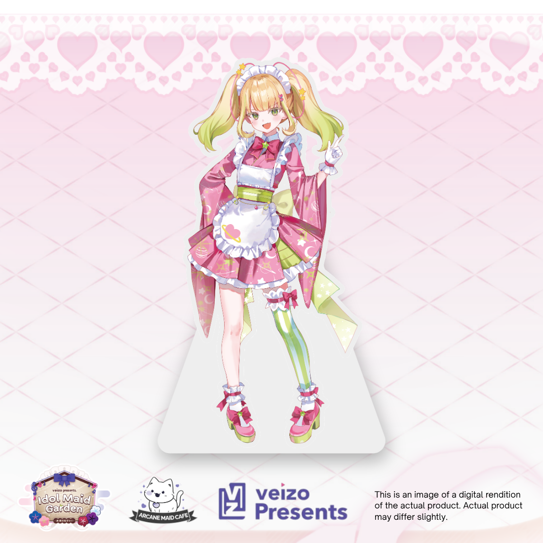 Fuzuki Miki Life Size Standee Idol Maid Garden