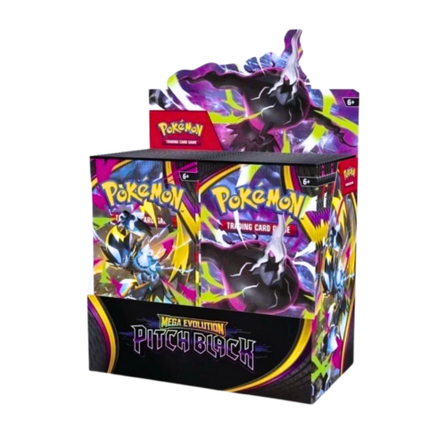 Pokémon TCG: Mega Evolution-Pitch Black Booster Display Box [ENGLISH, 24 Packs]