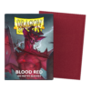 Dragon Shield Standard Matte Sleeves – Blood Red (100ct)