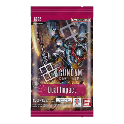 Gundam Card Game: Dual Impact [GD02] Booster Box – English (24 Packs)