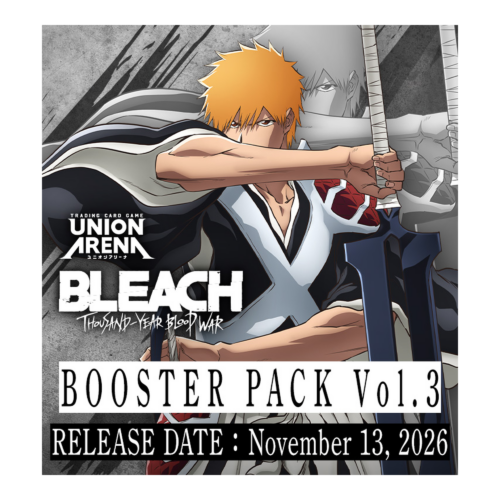 Union Arena: BLEACH: Thousand-Year Blood War Vol.3 [UEX08BT] Booster Box – English (16 Packs)