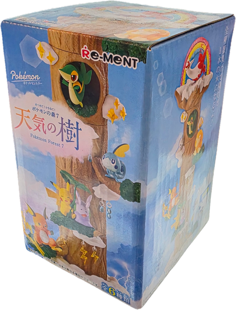 Re-Ment Pokémon Forest 7 Weather Tree Blind Box
