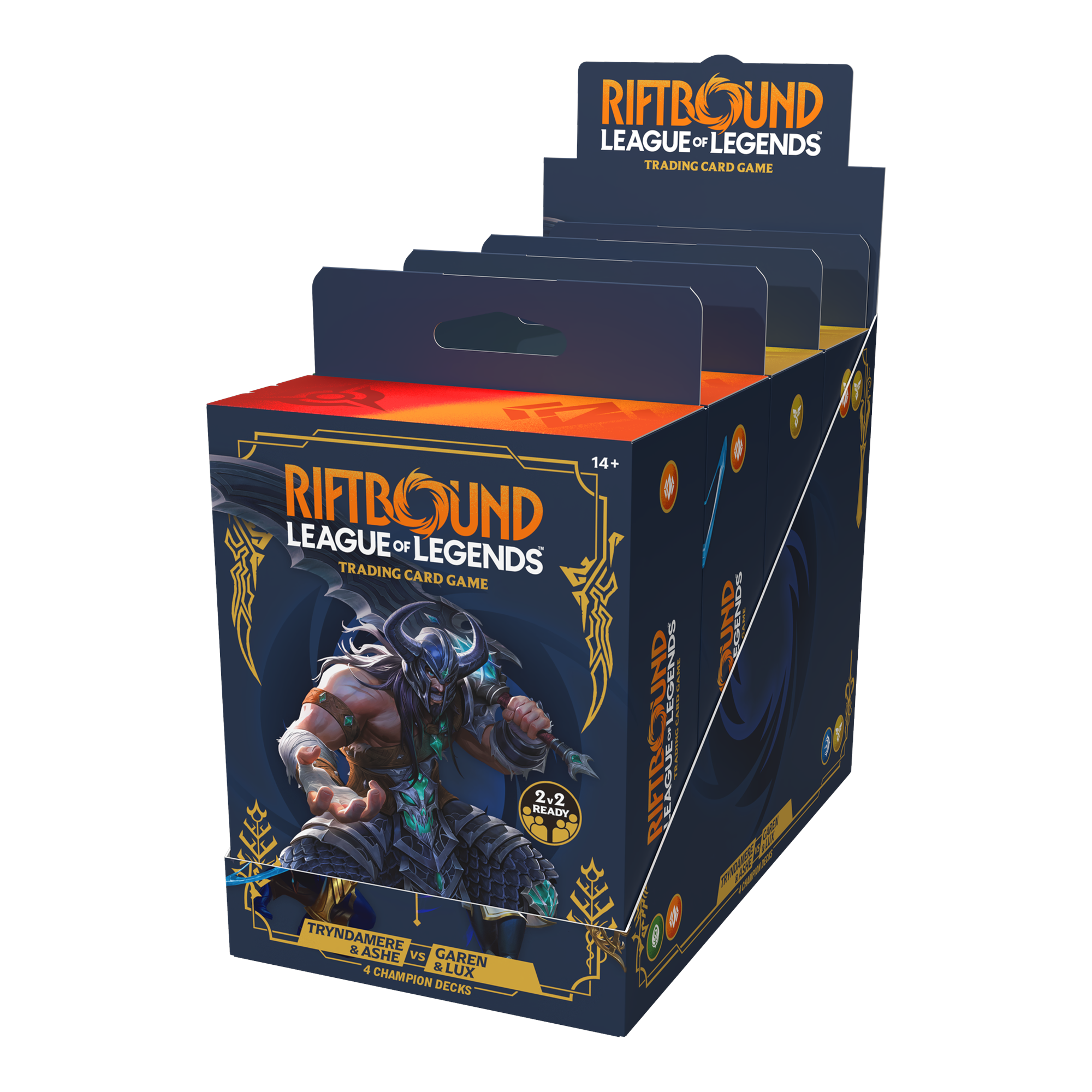 Riftbound: League of Legends TCG – Legacy Champion Deck Display (4 Assorted Decks)