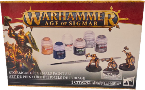Warhammer Age of Sigmar Stormcast Eternals Paint Set