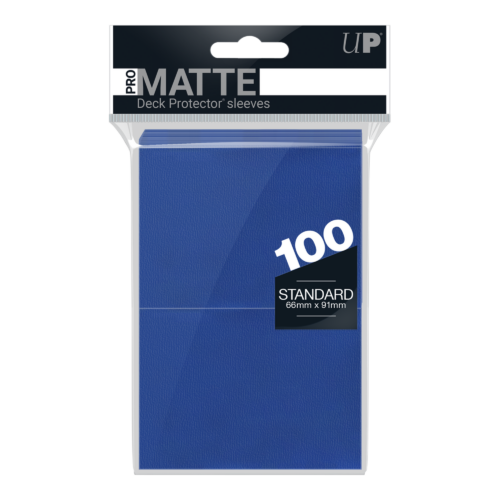 Ultra PRO PRO-Matte Standard Deck Protector Sleeves – Blue (100ct)