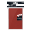 Ultra PRO PRO-Matte Standard Deck Protector Sleeves – Red (100ct)
