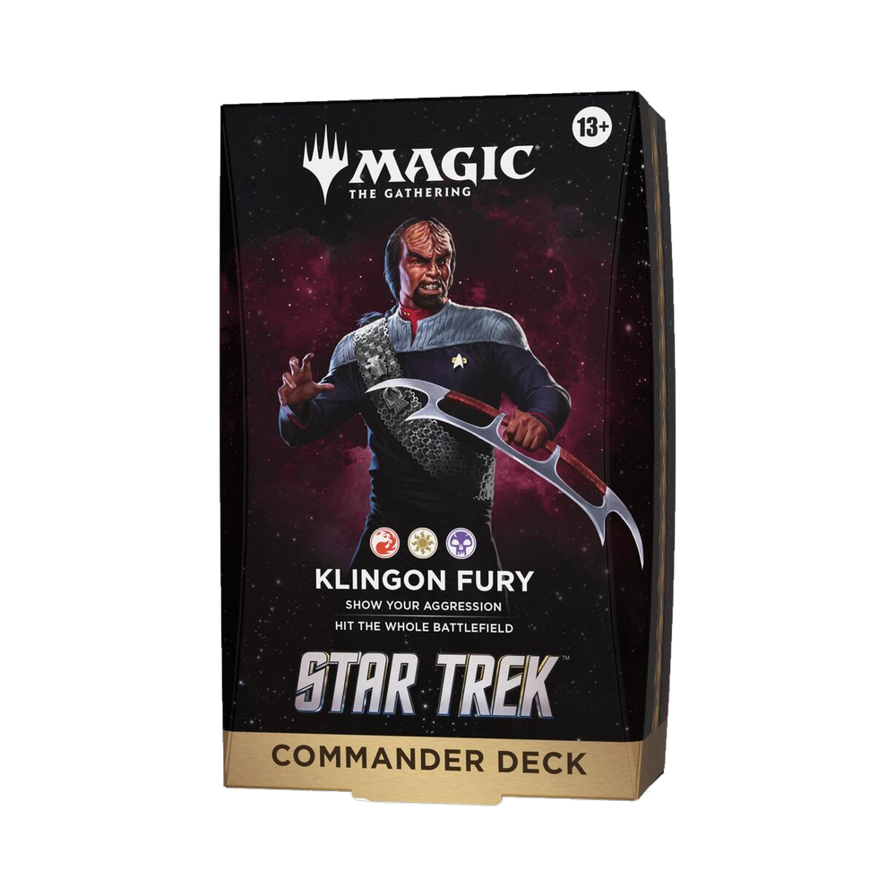 Magic: The Gathering | Star Trek Commander Deck: Klingon Fury - English