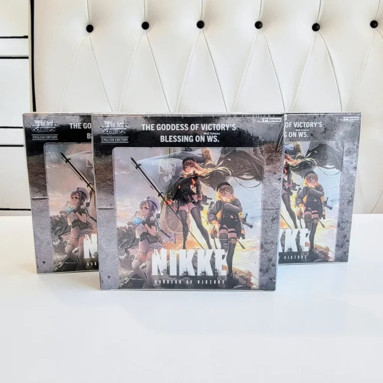 Nikke 1st Edition English booster boxes are now available again!