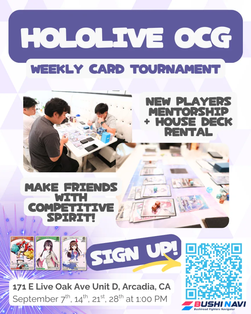 Hololive OCG September Tournaments