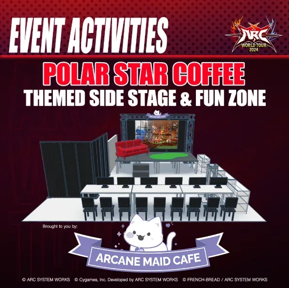 Arcane Maid Café x Arc World Tour ’24