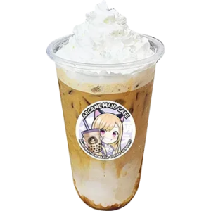 Fuwafuwa Vanilla Chan Latte at Arcane Maid Café in Arcadia