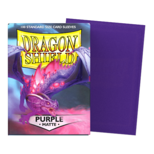 Dragon Shield Standard Matte Sleeves – Purple (100ct)