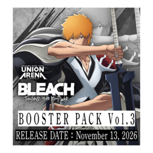 Union Arena: BLEACH: Thousand-Year Blood War Vol.3 [UEX08BT] Booster Box – English (16 Packs)