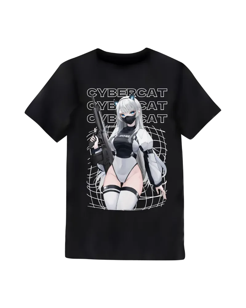 Cyber Cat REDUX Series Anime Tech Nagi Tactical Shirt