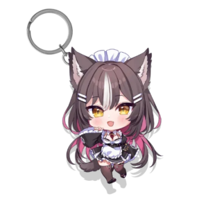 Chisaka Airi Keychain Vtuber Phase Connect x Arcane Maid Café