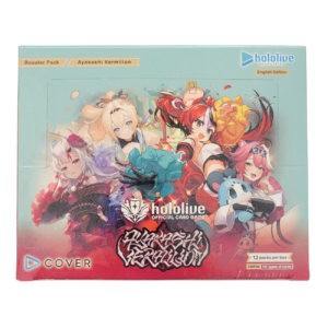 hololive OFFICIAL CARD GAME Booster Pack Ayakashi Vermilion hOCG-hBP06e – English Edition