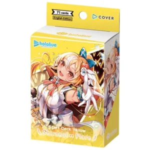 hololive Trading Card Game Shiranui Flare Start Deck Yellow hOCG-hSD07e
