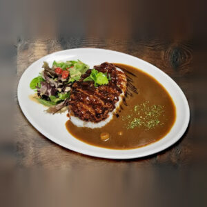 Pork Katsu Curry at Arcane Maid Café in Arcadia