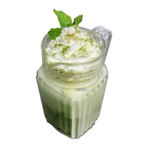 Matcha Milky Tea at Arcane Maid Café in Arcadia