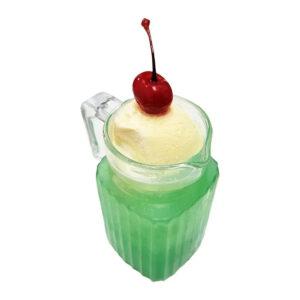 Melon Soda Float at Arcane Maid Café in Arcadia