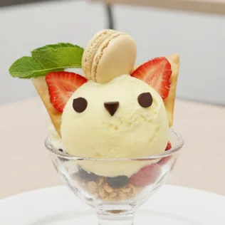 Neko-Chan Ice Cream Parfait