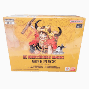 One Piece Trading Card Game The World’s Strongest Warriors Booster Box OP-17 [ENGLISH, 24 Packs]