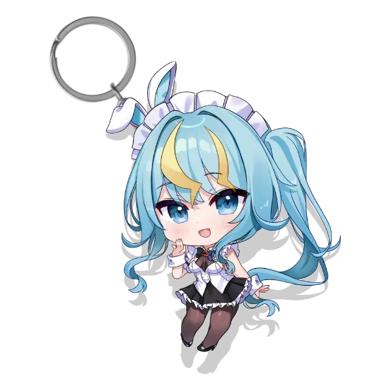 Kaminari Clara Keychain Vtuber Phase Connect x Arcane Maid Café