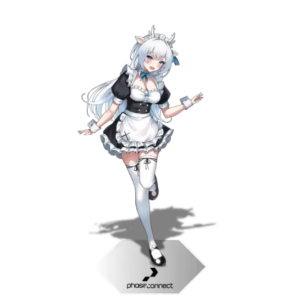 Hakushika Iori Acrylic Standee Vtuber Phase Connect x Arcane Maid Café