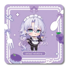Shisui Michiru Drink Coaster Vtuber Phase Connect x Arcane Maid Café