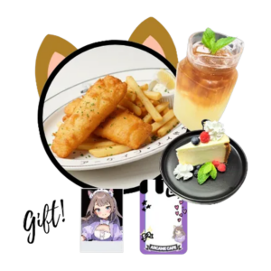 Maid Neko Fishies Combo at Arcane Maid Café in Arcadia
