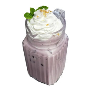 Taro Milky Tea at Arcane Maid Café in Arcadia