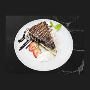 Tira-misu Desu Cake Slice at Arcane Maid Café in Arcadia