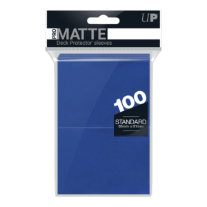 Ultra PRO PRO-Matte Standard Deck Protector Sleeves – Blue (100ct)