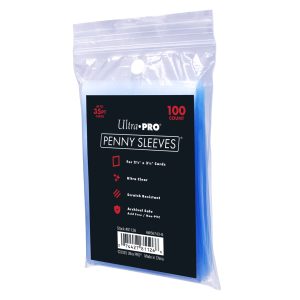 Ultra PRO Penny Sleeves – Clear Soft Card Sleeves (100ct)