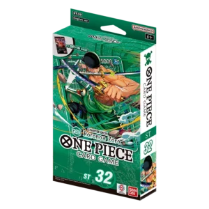 One Piece Card Game: Starter Deck – Green Roronoa Zoro [ST-32]